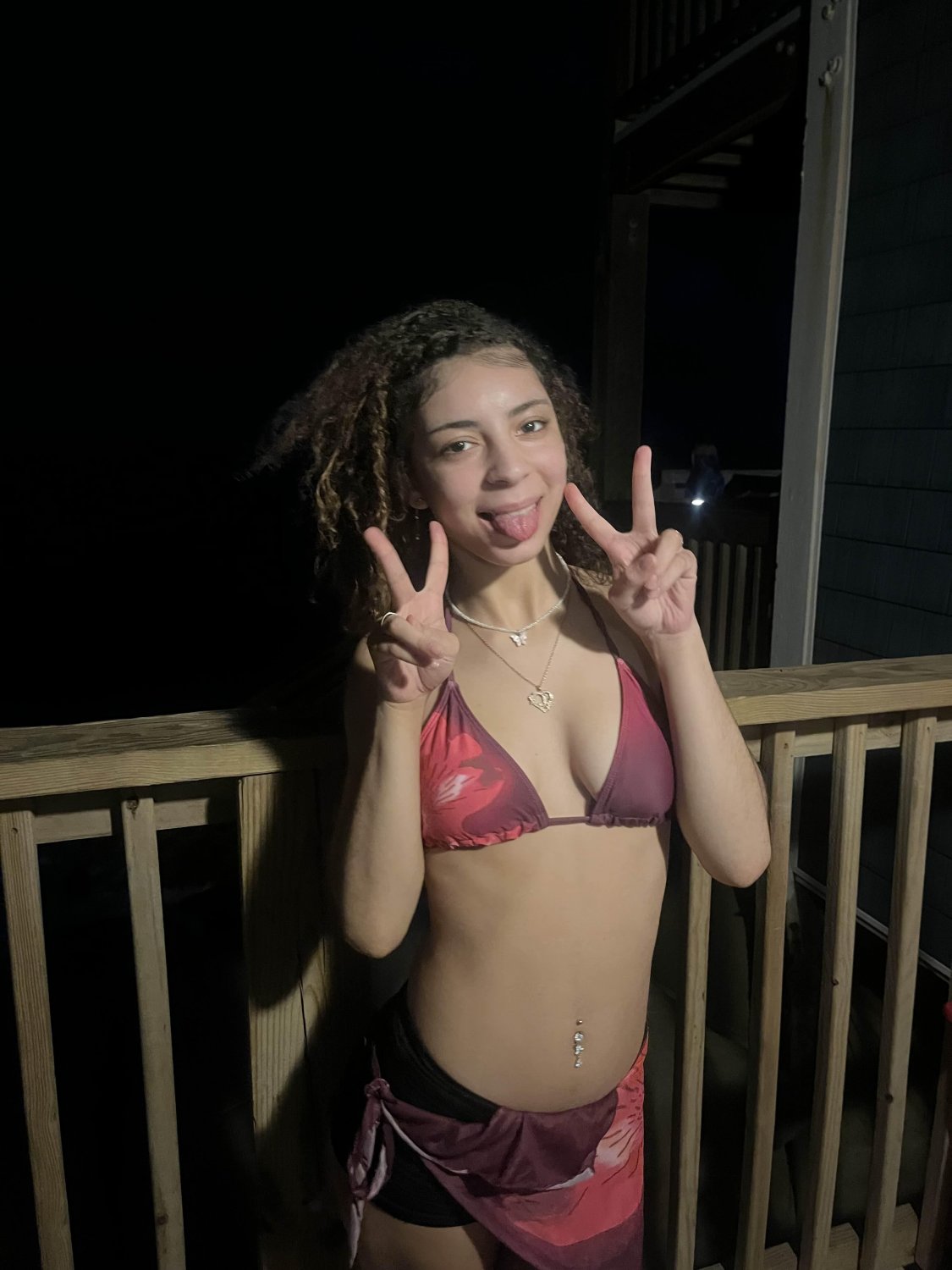 Petite latina gf shows off her big ass and tits