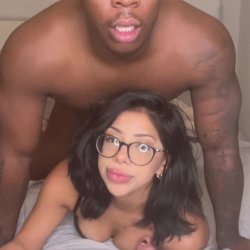Mexican latina snowbunny spicy mommy sucking bbc interracial