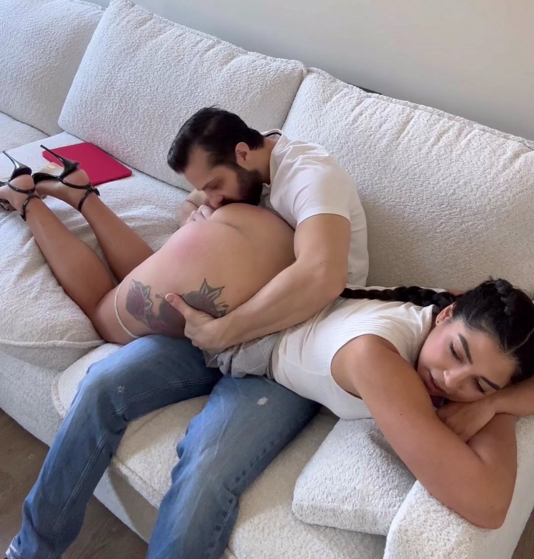 Hot latina wife takes her husbands dike like a slut