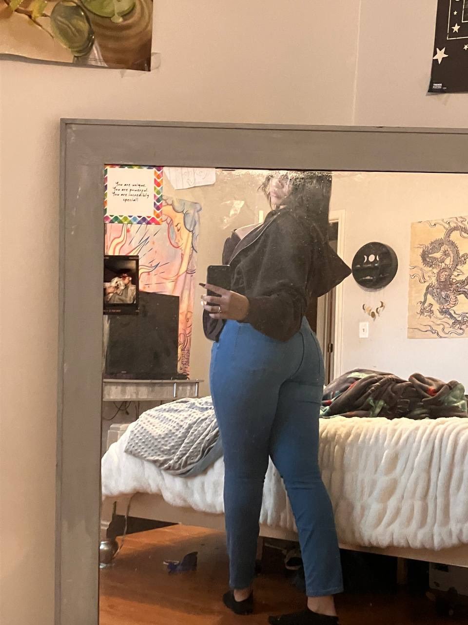 18yr old latina shows off little tits