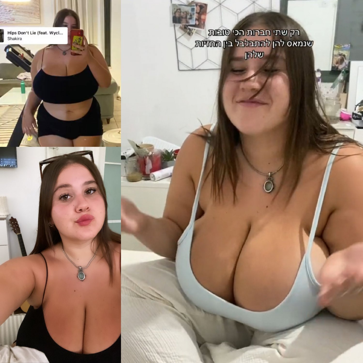 Busty 18yo israeli m1k@ xvi